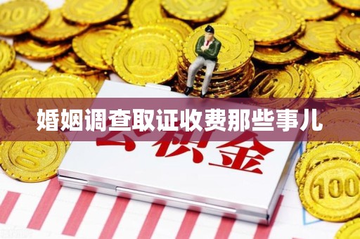 芗城婚姻调查取证收费那些事儿